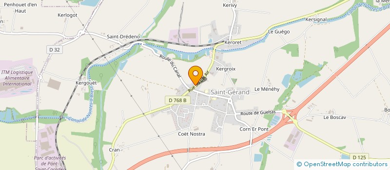 localisation de l'entreprise 804 239 184   SAINT-GERAND-CROIXANVEC