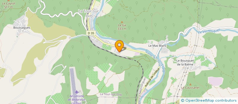 localisation de l'entreprise 804 250 579   LA TOUR-SUR-ORB