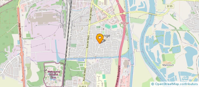 localisation de l'entreprise 804 281 962   TALANGE