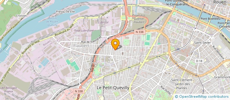 localisation de l'entreprise 804 283 844   LE PETIT-QUEVILLY