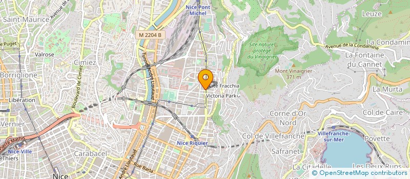 localisation de l'entreprise 804 304 723   NICE