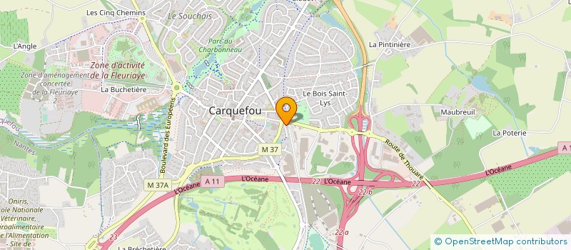 localisation de l'entreprise 804 318 269   CARQUEFOU