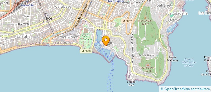 localisation de l'entreprise 804 321 834 à NICE