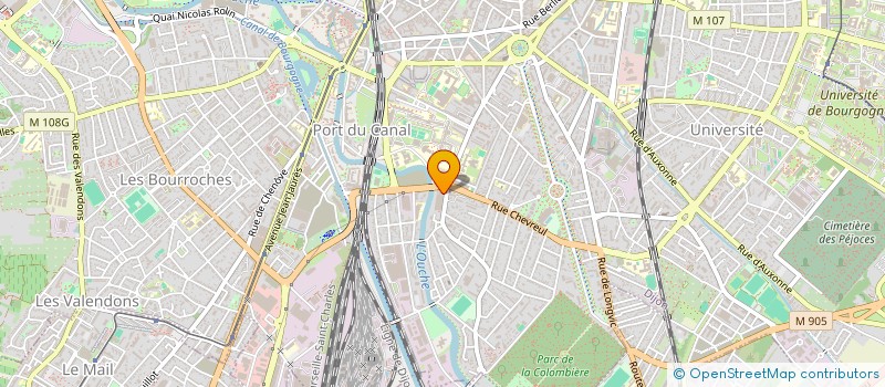 localisation de l'entreprise 804 323 293 à DIJON