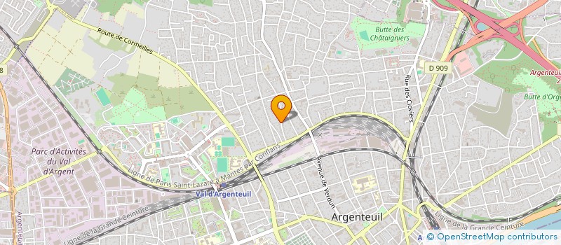 localisation de l'entreprise 804 327 781 à ASNIERES-SUR-SEINE