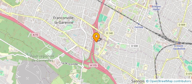 localisation de l'entreprise 804 334 084   SANNOIS