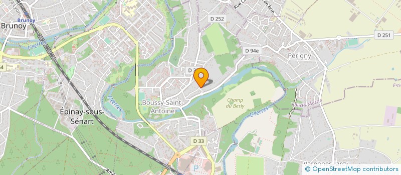 localisation de l'entreprise 804 335 537   BOUSSY-SAINT-ANTOINE