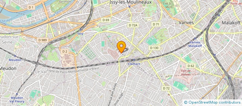 localisation de l'entreprise 804 335 768 à CLAMART