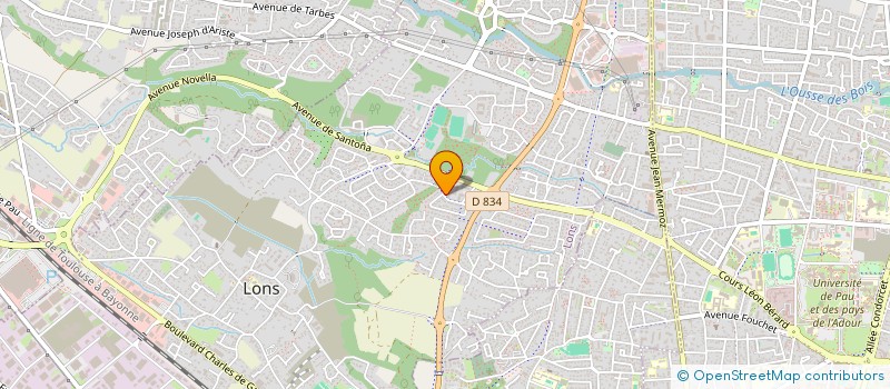 localisation de l'entreprise 804 335 883   LONS