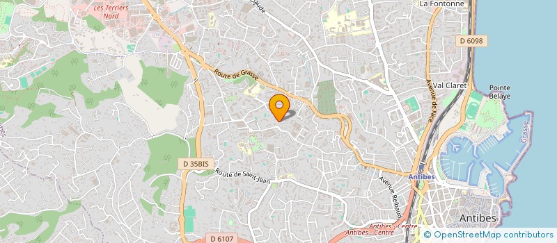 localisation de l'entreprise 804 339 604 à ANTIBES