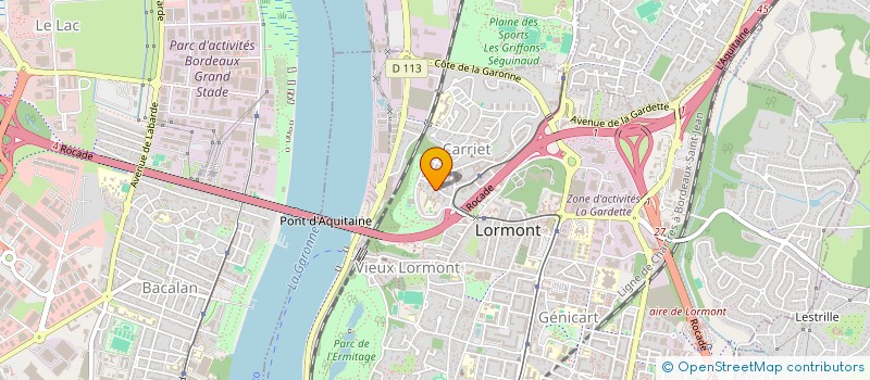 localisation de l'entreprise 804 357 432 à LORMONT