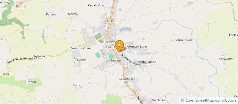 localisation de l'entreprise 804 364 974   PLONEVEZ-DU-FAOU