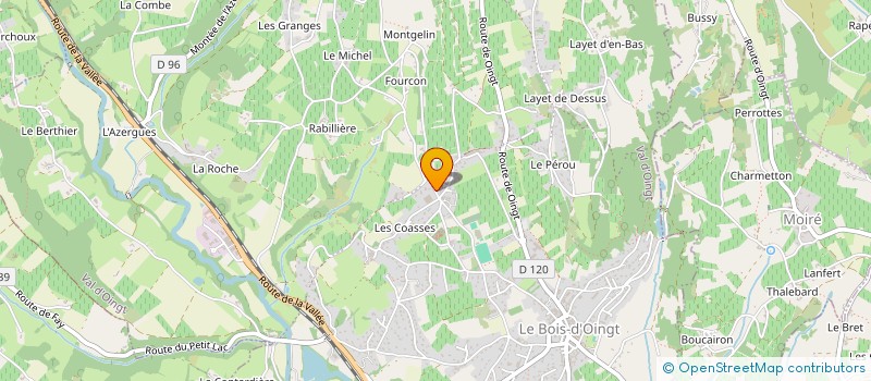 localisation de l'entreprise 804 371 649   VAL D'OINGT