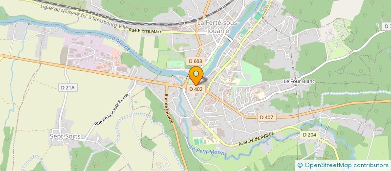 localisation de l'entreprise 804 381 325 à LA FERTE-SOUS-JOUARRE