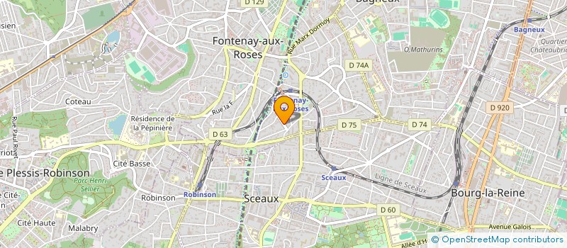 localisation de l'entreprise 804 385 664  à FONTENAY-AUX-ROSES