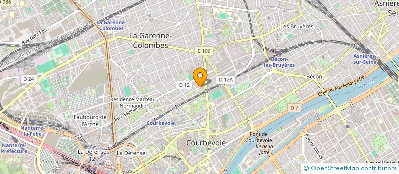 localisation de l'entreprise 804 406 973 à COURBEVOIE