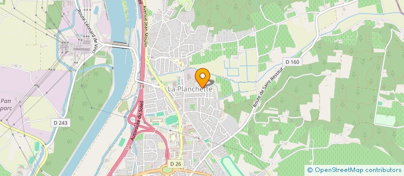 localisation de l'entreprise 804 427 417 à MONTELIMAR