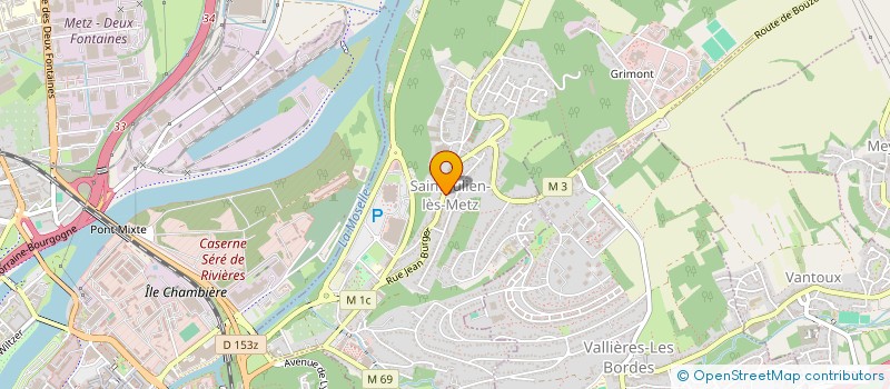 localisation de l'entreprise 804 433 449   METZ