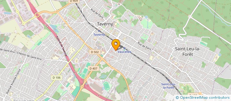 localisation de l'entreprise 804 434 769   TAVERNY