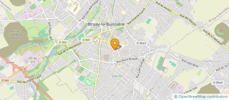 localisation de l'entreprise 804 451 920  à BRUAY-LA-BUISSIERE