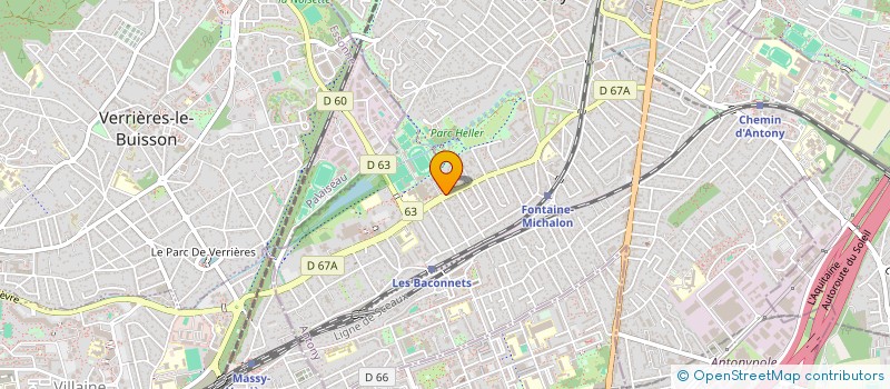 localisation de l'entreprise 804 455 814  à BOIS-COLOMBES