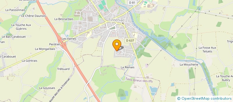 localisation de l'entreprise 804 497 261   LA BAUSSAINE