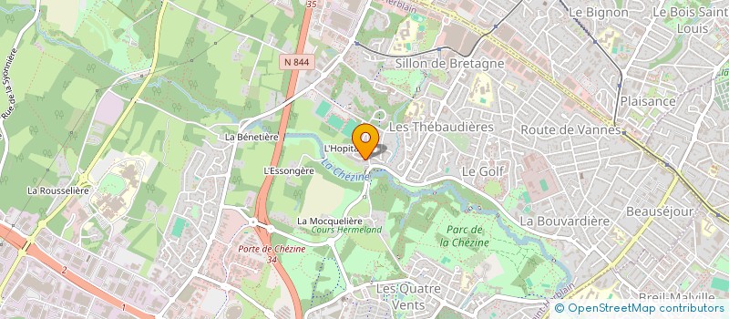 localisation de l'entreprise 804 509 834   SAINT-HERBLAIN