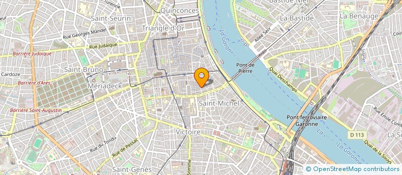 localisation de l'entreprise 804 555 308   BORDEAUX