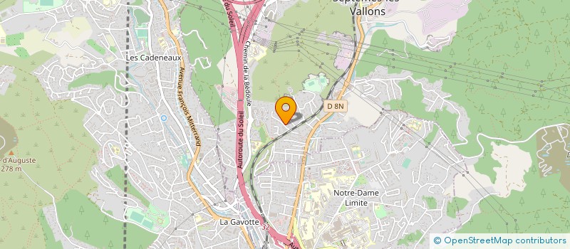 localisation de l'entreprise 804 559 896 à SEPTEMES LES VALLONS