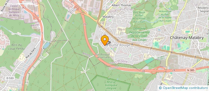 localisation de l'entreprise 804 574 721   CHATENAY-MALABRY