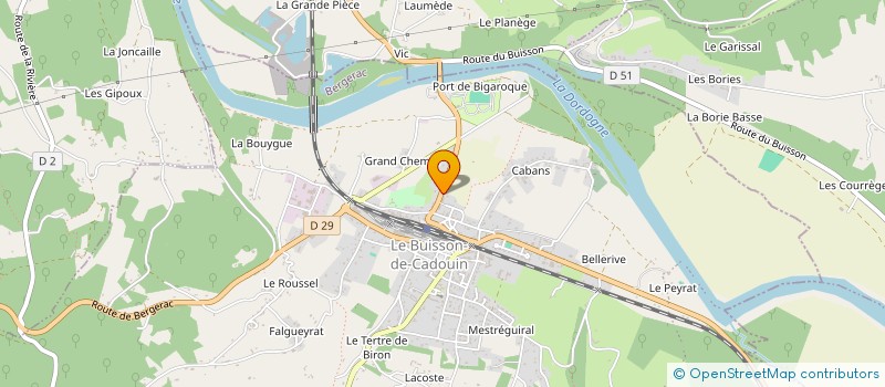 localisation de l'entreprise 804 580 801   LES EYZIES