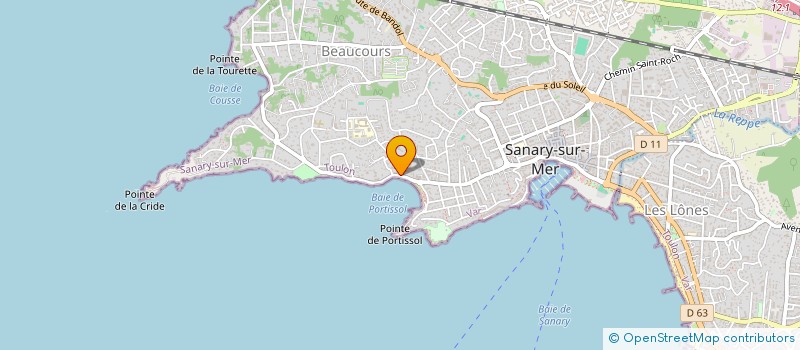 localisation de l'entreprise 804 581 098 à SIX-FOURS-LES-PLAGES