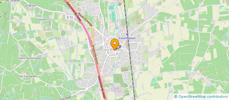 localisation de l'entreprise 804 582 690   COURTHEZON