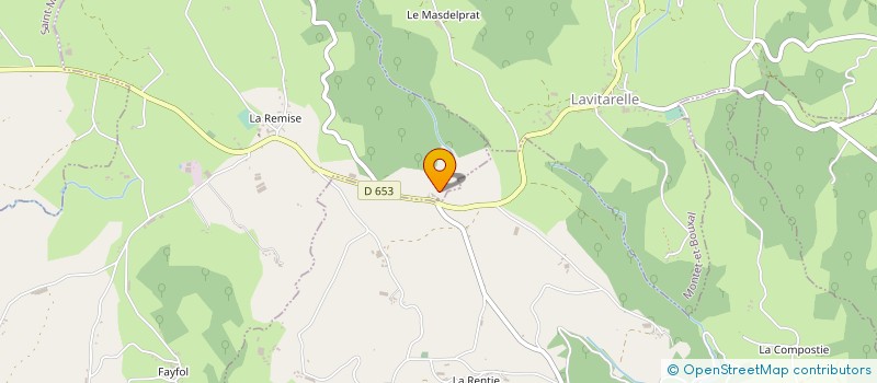 localisation de l'entreprise 804 584 084   SAINTE-COLOMBE