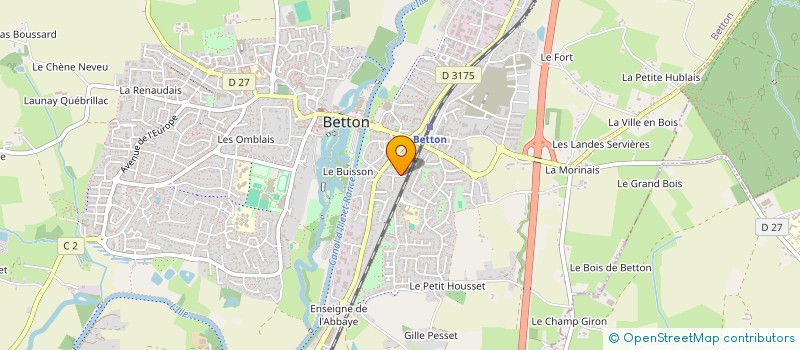 localisation de l'entreprise 804 588 275   BETTON