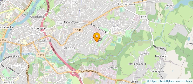 localisation de l'entreprise 804 590 214  à PANAZOL