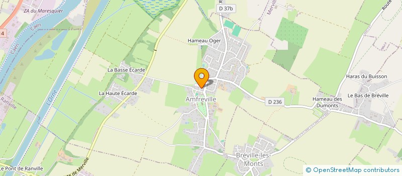 localisation de l'entreprise 804 597 722   AMFREVILLE