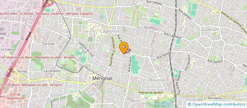 localisation de l'entreprise 804 617 900   MERIGNAC