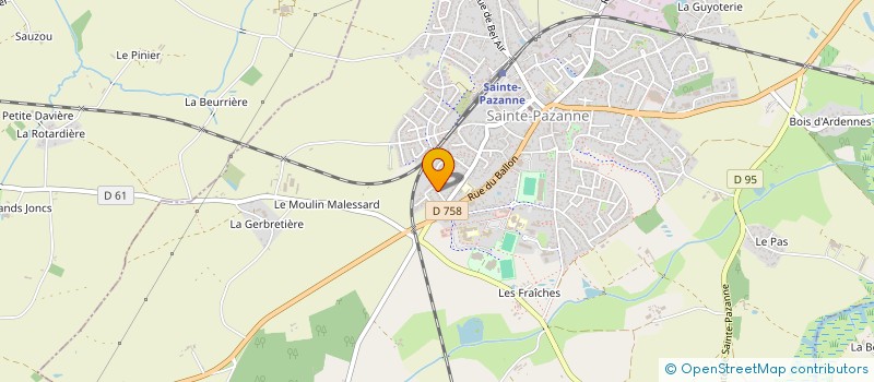 localisation de l'entreprise 804 627 719 à SAINTE-PAZANNE