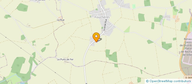 localisation de l'entreprise 804 628 998   FOUCHERES