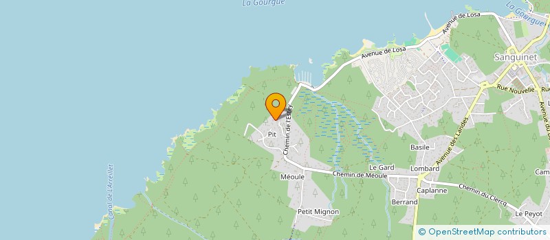 localisation de l'entreprise 804 658 458  à BLANQUEFORT