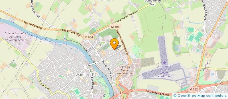 localisation de l'entreprise 804 669 844   WAMBRECHIES