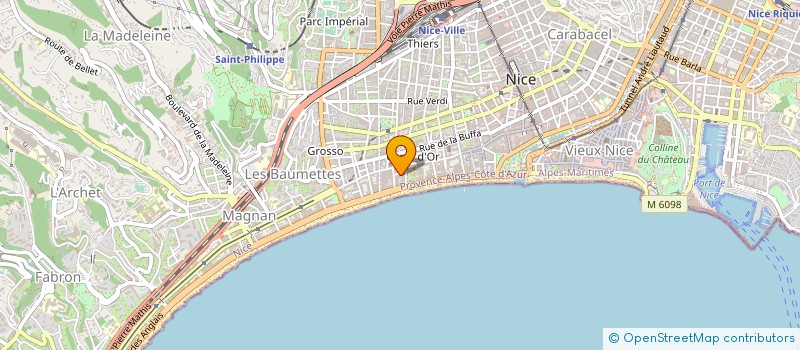 localisation de l'entreprise 804 677 235 à NICE
