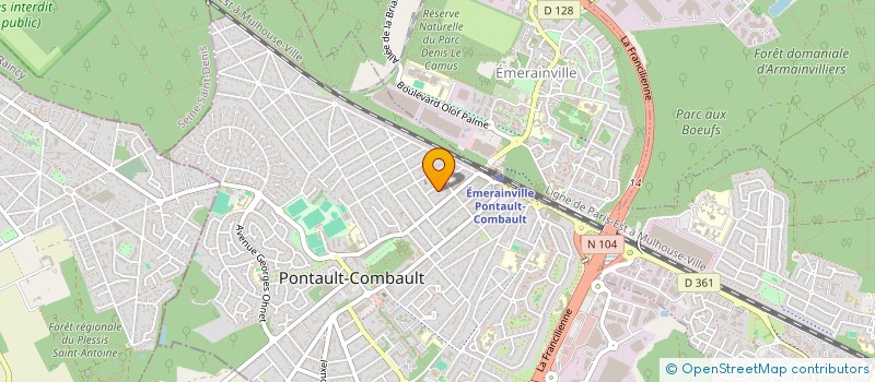 localisation de l'entreprise 804 682 433   PONTAULT-COMBAULT
