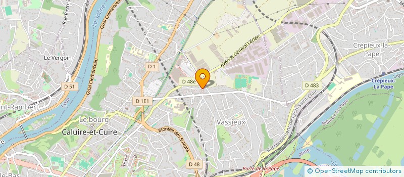 localisation de l'entreprise 804 683 381   CALUIRE-ET-CUIRE