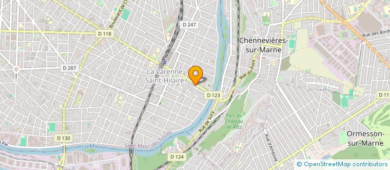 localisation de l'entreprise 804 684 934  à SAINT-MAUR-DES-FOSSES