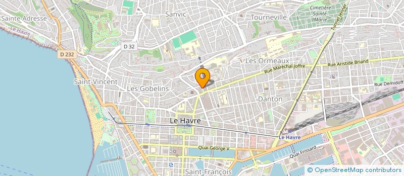 localisation de l'entreprise 804 686 947   LE HAVRE