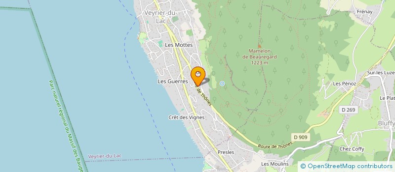 localisation de l'entreprise 804 691 830   TALLOIRES-MONTMIN