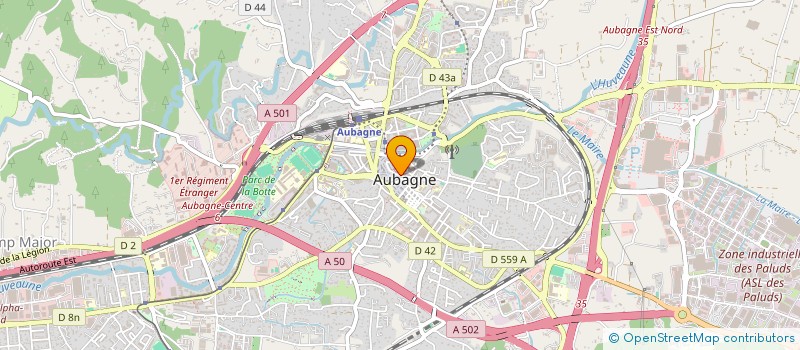 localisation de l'entreprise 804 696 243   AUBAGNE