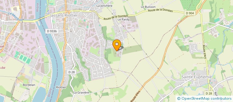 localisation de l'entreprise 804 696 789 à FRANS